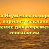 Фамилия Игуменов: исторический обзор, варианты склонения и значение для современной генеалогии