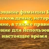 Исследование фамилии Кофуку: происхождение, история и значение, а также правильное склонение для использования в настоящее время