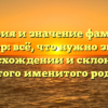 История и значение фамилии Банцер: всё, что нужно знать о происхождении и склонении этого именитого рода