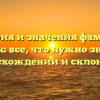 История и значения фамилии Браак: все, что нужно знать о происхождении и склонении