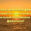 История и значения фамилии Кунк: узнайте происхождение и правильное склонение этой фамилии!