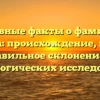 Основные факты о фамилии Карпуха: происхождение, история и правильное склонение для генеалогических исследований