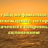 Полный гайд по фамилии Богапов: происхождение, история и значения с подробным склонением