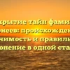 Раскрытие тайн фамилии Корнеев: происхождение, значимость и правильное склонение в одной статье.