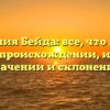 Фамилия Бейда: все, что нужно знать о происхождении, истории, значении и склонении