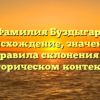 Фамилия Буздыгар: происхождение, значение и правила склонения в историческом контексте