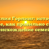 Фамилия Горлинг: история и значение, как правильно склонять и происхождение семейства