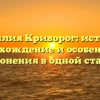 Фамилия Криворог: история, происхождение и особенности склонения в одной статье