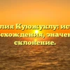Фамилия Куюжуклу: история происхождения, значение и склонение.