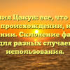 Фамилия Цакун: все, что нужно знать о происхождении, истории и значении. Склонение фамилии для разных случаев использования.