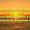 Гаврюшов: происхождение, склонение и значение фамилии – все, что нужно знать о этом историческом родовом имени