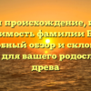 Изучаем происхождение, историю и значимость фамилии Бончук: подробный обзор и склонение имени для вашего родословного древа