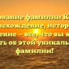 Исследование фамилии Кульчик: происхождение, история и склонение — все, что вы хотели знать об этой уникальной фамилии!