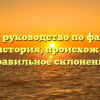 Полное руководство по фамилии Дехта: история, происхождение и правильное склонение