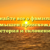 Узнайте все о фамилии Беклемышев: происхождение, история и склонение