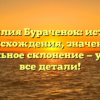 Фамилия Бураченок: история происхождения, значение и правильное склонение — узнайте все детали!