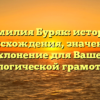 Фамилия Буряк: история происхождения, значение и склонение для Вашей генеалогической грамотности
