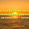 Фамилия Бутяева: история происхождения, значение и правила склонения — полный гайд