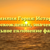 Фамилия Горня: История происхождения, значение и правильное склонение фамилии