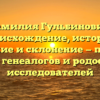 Фамилия Гульбинович: происхождение, история, значение и склонение — полный гид для генеалогов и родословных исследователей
