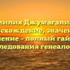 Фамилия Джумагалиева: происхождение, значение и склонение – полный гайд для исследования генеалогии