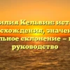 Фамилия Кельвин: история происхождения, значения и правильное склонение — полное руководство
