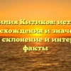 Фамилия Китиков: история происхождения и значения, полное склонение и интересные факты
