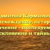 Фамилия Кормилин: происхождение, история и значение – исследуем ее склонение и тайны