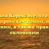 Фамилия Корок: все, что нужно знать о происхождении, истории и значении, а также правильном склонении