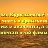 Фамилия Курсаков: всё, что вы хотели знать о происхождении, истории и значении, а также склонении этой фамилии