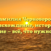 Фамилия Чернобород: происхождение, история и значение — всё, что нужно знать!
