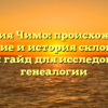 Фамилия Чимо: происхождение, значение и история склонения – полный гайд для исследователей генеалогии