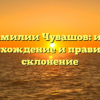Все о фамилии Чувашов: история, происхождение и правильное склонение