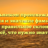 Гуральников: происхождение, история и значение фамилии, а также правильное склонение — всё, что нужно знать
