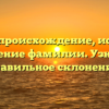 Исаева: происхождение, история и значение фамилии. Узнайте правильное склонение!