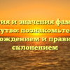 История и значения фамилии Галутво: познакомьтесь с происхождением и правильным склонением
