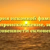 История исконной фамилии Косым: происхождение, значение и особенности склонения