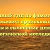 Полный гид по фамилии Костюкевич: происхождение, история и склонение для вашей генеалогической исследования!