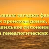 Раскрываем загадки фамилии Котенко: происхождение, история и правильное склонение для поиска генеалогических связей