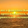 Узнайте все о фамилии Костычева: история происхождения, значение и правильное склонение