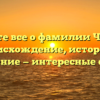 Узнайте все о фамилии Челина: происхождение, история и склонение — интересные факты!