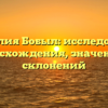 Фамилия Бобыл: исследование происхождения, значений и склонений