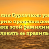 Фамилия Бурлачков: узнайте историю происхождения и значение этой фамилии и как склонять ее правильно