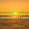 Фамилия Кандыбей: история возникновения, генеалогия и правила склонения в одной статье