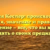 Фамилия Кеслер: происхождение, история, значение и правильное склонение — все, что вы хотели знать о своих предках