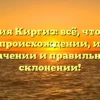Фамилия Киргиз: всё, что нужно знать о происхождении, истории, значении и правильном склонении!