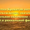 Фамилия Крокотов: история, происхождение, значение и правильное склонение — все о редкой и уникальной фамилии