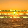Фамилия Кубат: история происхождения, значения и правила склонения