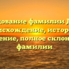 Исследование фамилии Далгат: происхождение, история и значение, полное склонение фамилии