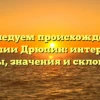 Исследуем происхождение фамилии Дрюпин: интересные факты, значения и склонения